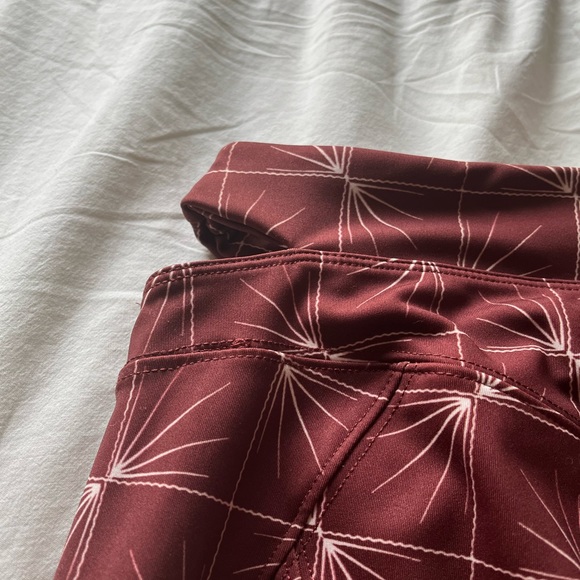 NWOT FP High-Rise Sneak Peek Leggings - Ginger Spice Combo - Picture 8 of 11